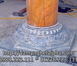 Mẫu chân cột đá đẹp