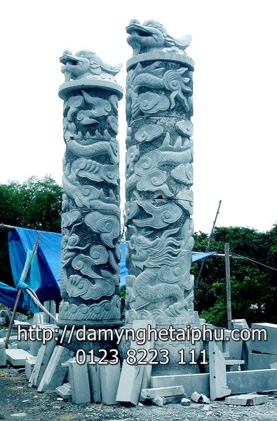 Cột đá đẹp, mẫu cột đá đẹp