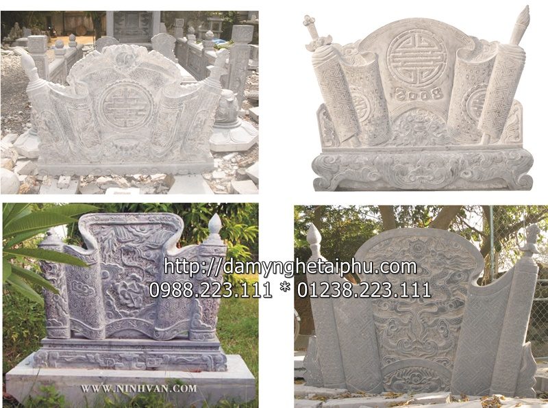 Cuốn thư đá, các mẫu cuốn thư đá đẹp