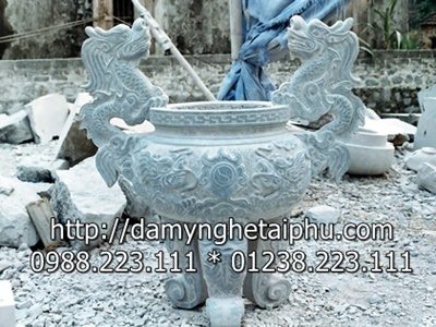 Lam lu huong bang da xanh nguyen khoi dep