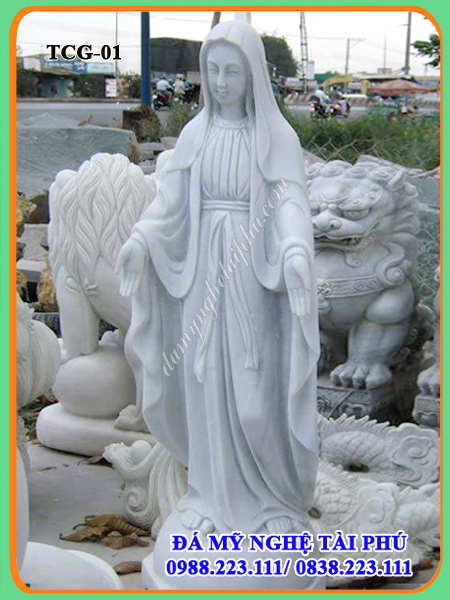 Tượng công giáo đá - Tượng đức mẹ bằng đá, tượng thiên chúa, Tượng thiên chúa bằng đá