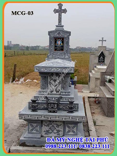 Mộ đạo, mộ công giáo, mộ đá công giáo