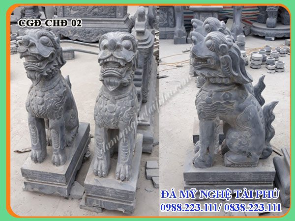 Làm chó đá canh cổng
