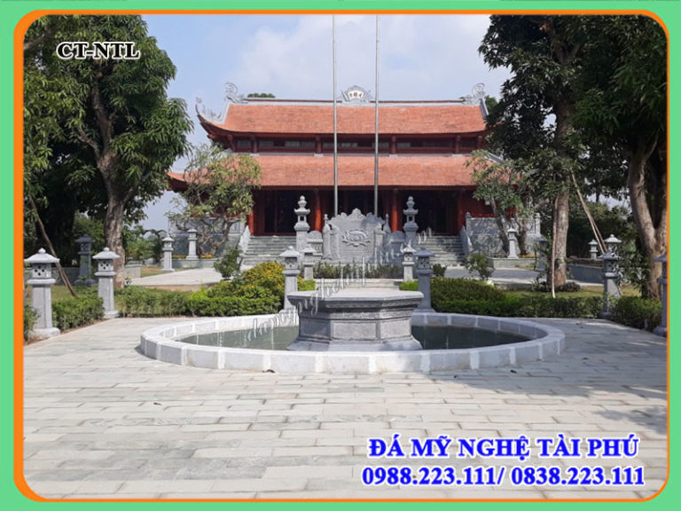Làm Cuốn thư đá, lan can đá, rồng đá, đèn đá, bệ tượng đá, chân cột cờ đá cho Nhà tâm linh - Vĩnh phúc