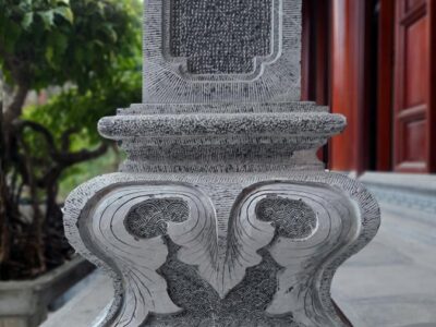 Mẫu Chân cột đá, Cột đá đẹp Tài Phú cho Nhà thờ gỗ