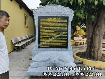 Mẫu bia rùa đá 01- Đá mỹ nghệ Tài Phú
